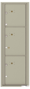 3 Parcel Locker STD-4C Horizontal Locker
