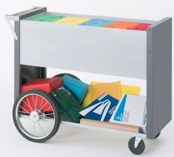 Mail carts for quick, convenient mail transportation