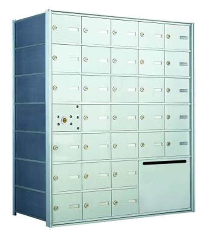 Front-loading Horizontal Mailboxes â 30 Mailboxes + Outgoing | US Mail Supply Americas Mailbox 