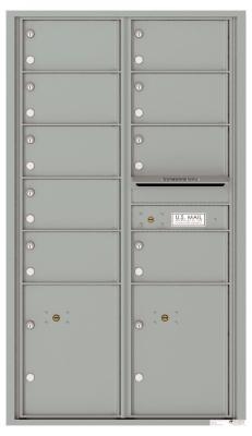 9 Door 4C Horizontal Mailbox | Florence versatile™ 4C15D-09 | 2 Parcel