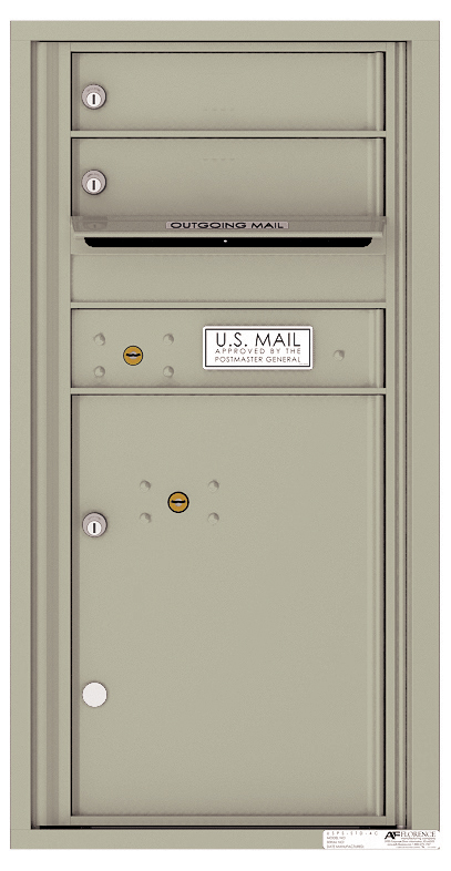 USPS Approved 2-Tenant 4C09S-02 Versatile™ 4C Mailbox | US ...