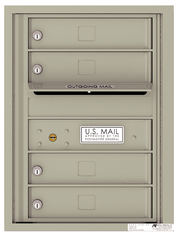 6-Door High Suite (23 1/4H) Horizontal Mailboxes | 2-10 | US Mail Supply  Americas Mailbox Headquarters