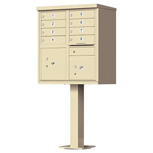 USPS-Approved Outdoor Pedestal Mailboxes